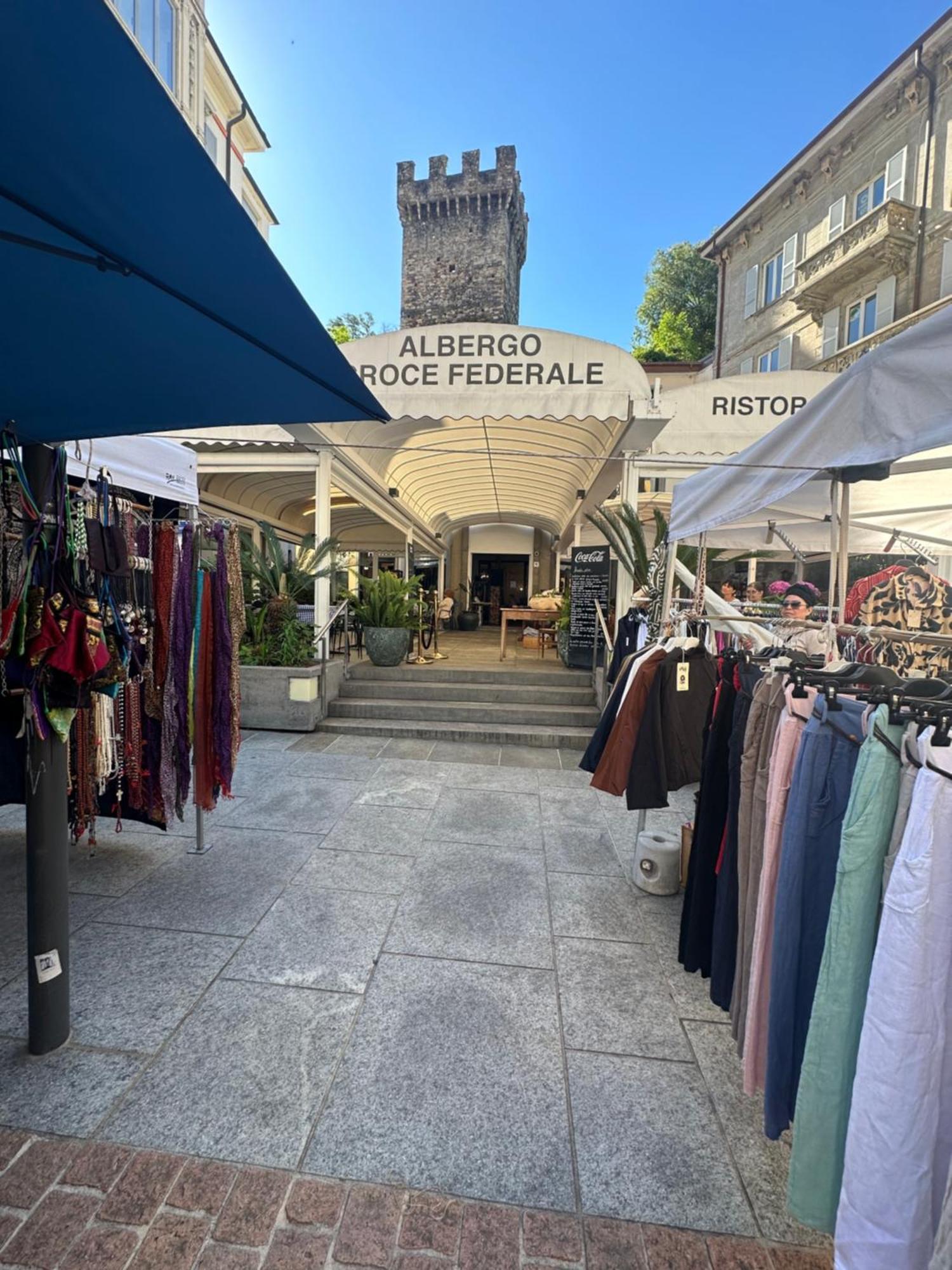 Hotel Croce Federale Bellinzona Kültér fotó