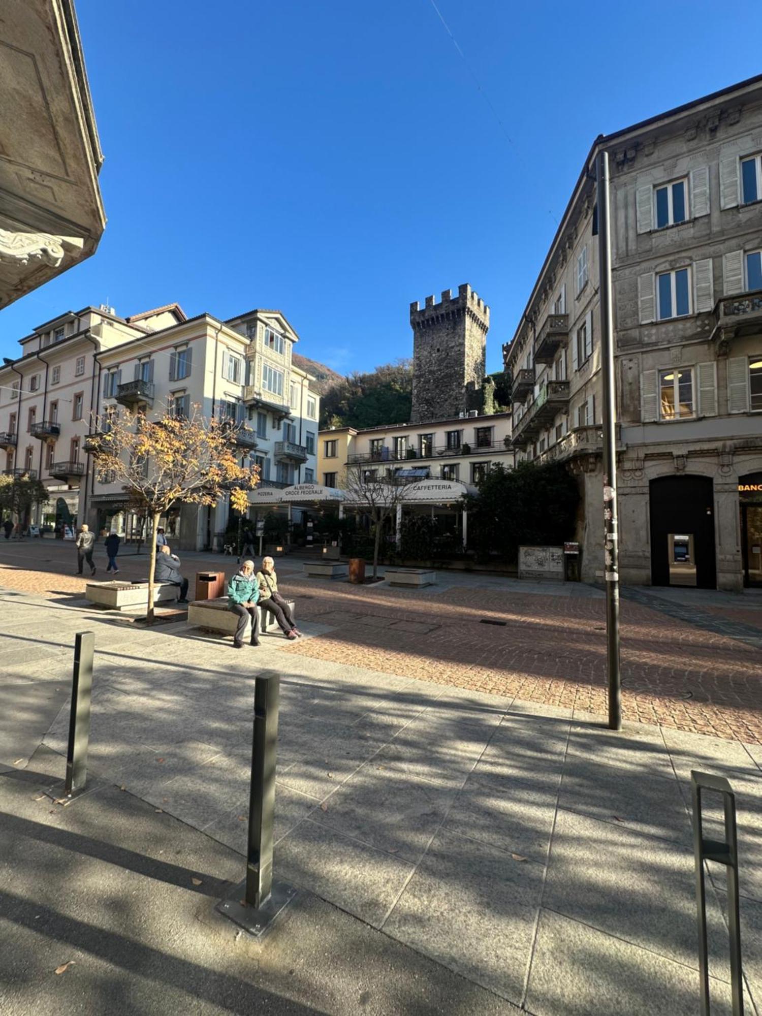 Hotel Croce Federale Bellinzona Kültér fotó