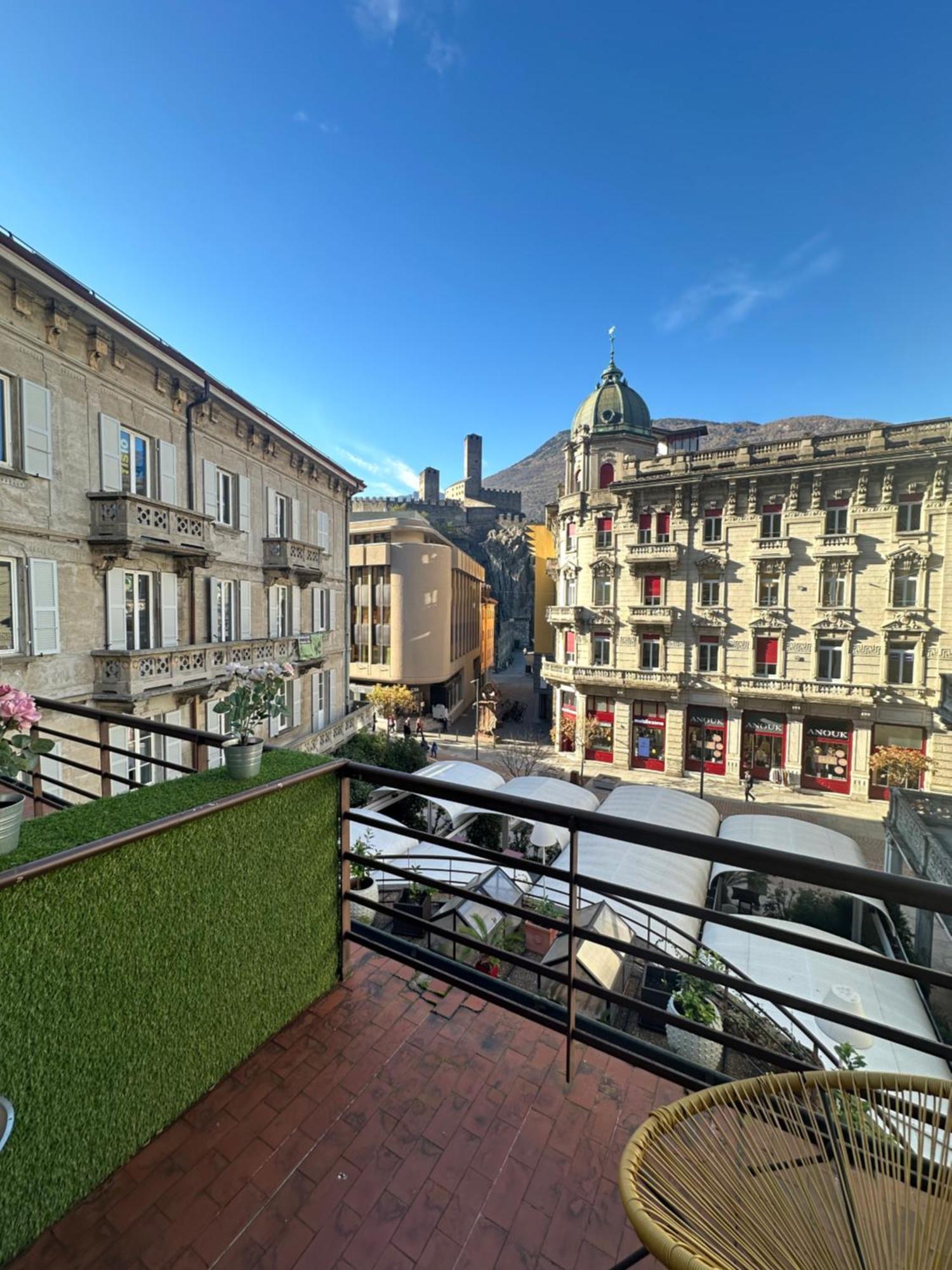 Hotel Croce Federale Bellinzona Kültér fotó